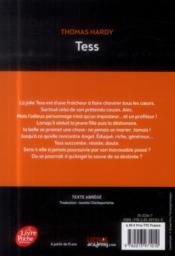 Tess - 4ème de couverture - Format classique