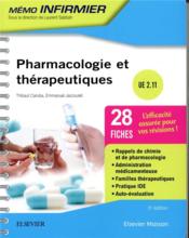 Pharmacologie et thérapeutiques - Couverture - Format classique