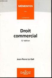 Droit Commercial 12eme Edition - Couverture - Format classique