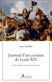 Journal d'un corsaire de louis XIV - Couverture - Format classique