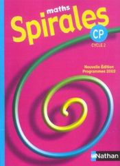 Spirales ; maths ; CP ; cycle 2 (édition 2004)  - Pierre Colin 