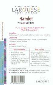 Vente  Hamlet  - Shakespeare-W 