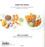 Assiettes veggie ; prêt à cuisiner - 4ème de couverture - Format classique