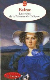 Les secrets de la princesse de Cadignan - Intérieur - Format classique