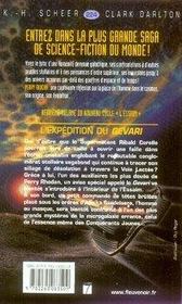Perry Rhodan - cycle 8 ; l'essaim Tome 9 : l'expédition de Gevari - 4ème de couverture - Format classique