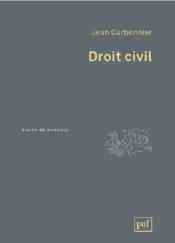 Droit civil (2e édition) - Couverture - Format classique