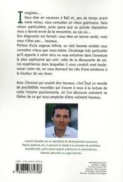 L'homme qui voulait être heureux - 4ème de couverture - Format classique