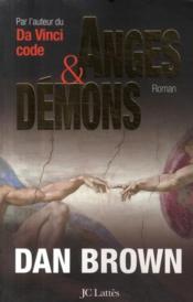Anges et démons - Couverture - Format classique