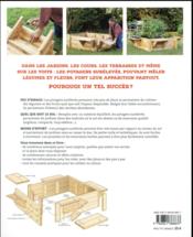 Les potagers surélevés ; de la construction à la plantation : jardinez n'importe où ! - 4ème de couverture - Format classique
