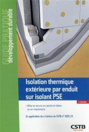 Isolation thermique extérieure par enduit sur isolant PSE  