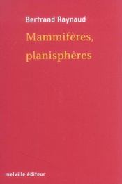 Mammiferes, planispheres - Intérieur - Format classique