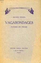 VAGABONDAGES, Poèmes en prose - Couverture - Format classique
