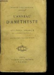 L'Anneau d'Améthyste - Couverture - Format classique