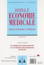 Journal d'economie medicale n 7-8 2004 - Couverture - Format classique