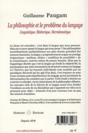 dissertation philosophie le langage