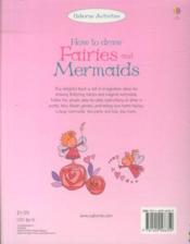 How To Draw Fairies And Mermaids - 4ème de couverture - Format classique