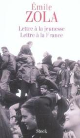 Lettre a la jeunesse - lettre a la france - Couverture - Format classique