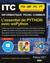ITC - MPSI - Essentiel De Python Avec wxPython : avec Visual Studio Code  