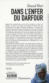 Dans L'Enfer Du Darfour - 4ème de couverture - Format classique