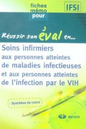 Reussir Son Eval En... ; Maladies Infectieuses ; Vih - Intérieur - Format classique