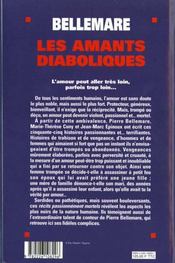 Les Amants diaboliques : 55 récits passionnément mortels - 4ème de couverture - Format classique