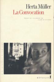 Convocation (La) - Couverture - Format classique