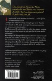 Les enquêtes de Nicolas Le Floch T.3 ; le fantôme de la rue Royale - 4ème de couverture - Format classique