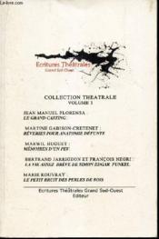 Collection theatrale volume 1 - Couverture - Format classique