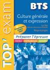 Top'Exam T.117 ; Culture Générale Et Expression ; Bts - Couverture - Format classique