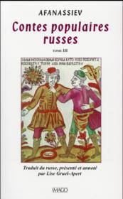Contes populaires russes t.3 (2e édition) - Couverture - Format classique