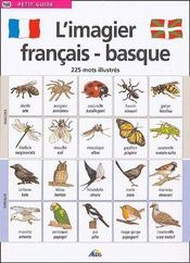 L'imagier français/basque ; 225 mots illustrés - Couverture - Format classique