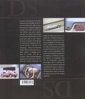 DS, 50 ans de passion - 4ème de couverture - Format classique