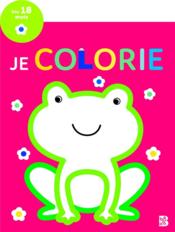Je colorie : grenouille  - Collectif 