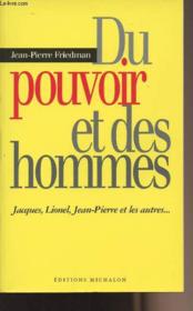 Pouvoir et des hommes - Couverture - Format classique