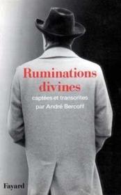 Ruminations Divines - Couverture - Format classique