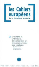 L'Europe à l'épreuve ; convergences et transformations des modèles - Couverture - Format classique