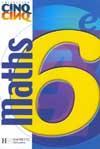 Cinq Sur Cinq - Maths 6e - Livre De L'Eleve - Edition 2000 - Couverture - Format classique