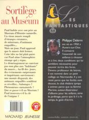 Sortilèges au museum - 4ème de couverture - Format classique