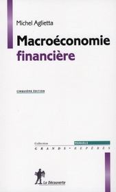 Macroéconomie financière - Intérieur - Format classique