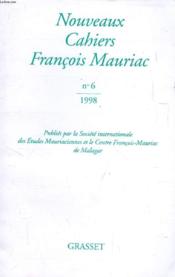 Nouveaux cahiers François Mauriac t.6 - Couverture - Format classique