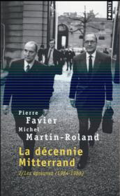 La décennie Mitterrand t.2 ; les épreuves, 1984-1988 - Couverture - Format classique