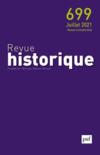 REVUE HISTORIQUE n.699 ; varia (édition 2021)