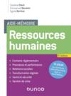 Aide-mémoire ; ressources humaines (3e édition)  