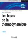 Vente  Les bases de la thermodynamique (3e édition)  - Edmond Julien  - Hubert Debellefontaine  