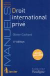 Droit international privé (4e édition)  