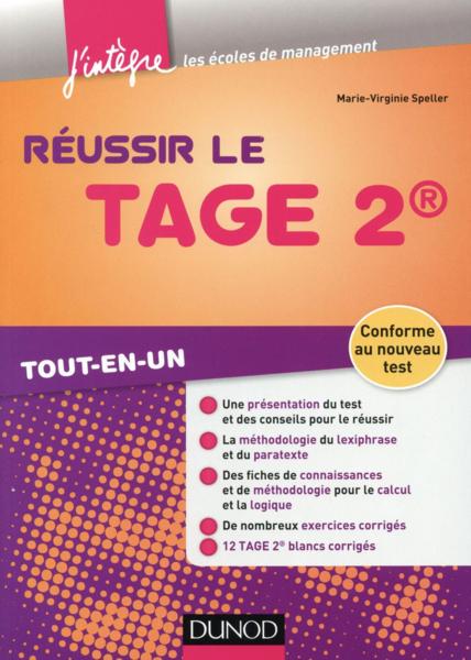 Réussir le tage 2 ; tout-en-un