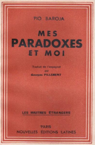 Mes paradoxes et moi