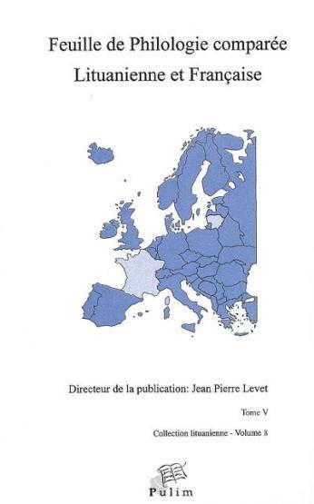 Feuille de philologie comparée lituanienne et française t.5