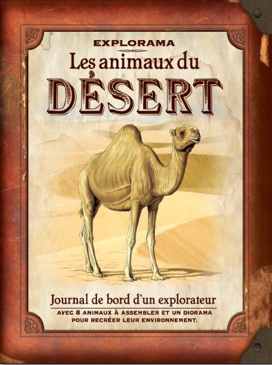 Explorama t.8 ; les animaux du désert