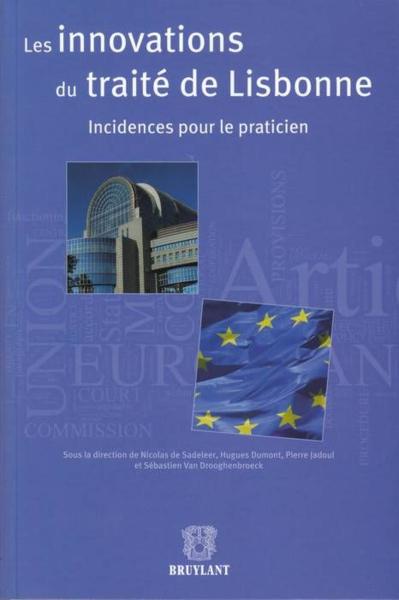 Les innovations du traité de Lisbonne